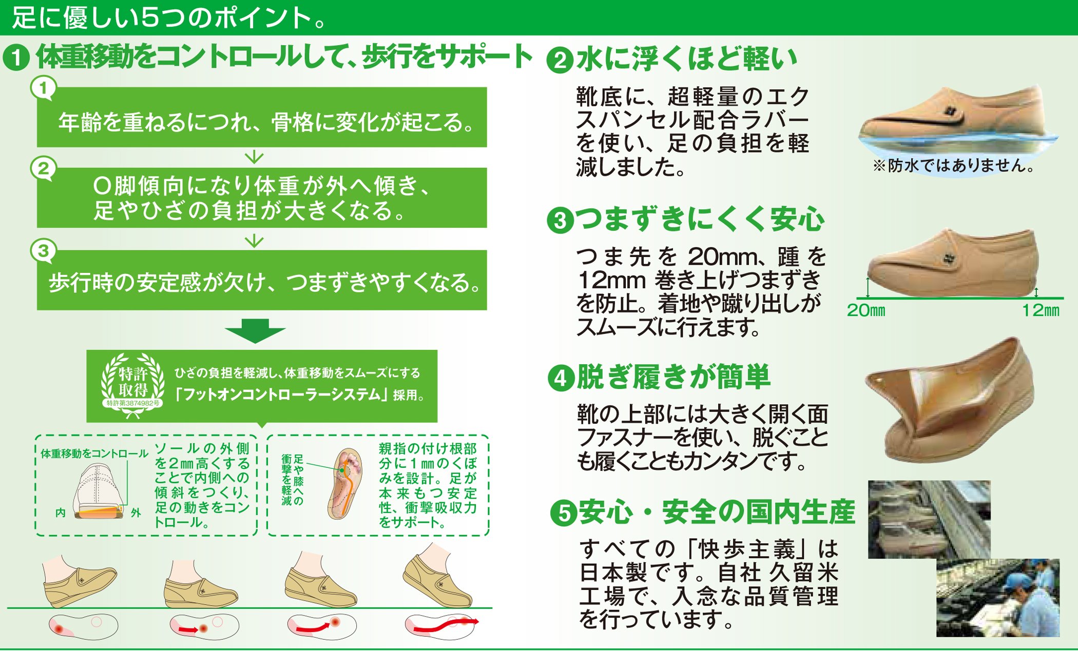 快歩主義 KHS-L011 レディース レンガストレッチ 3枚目